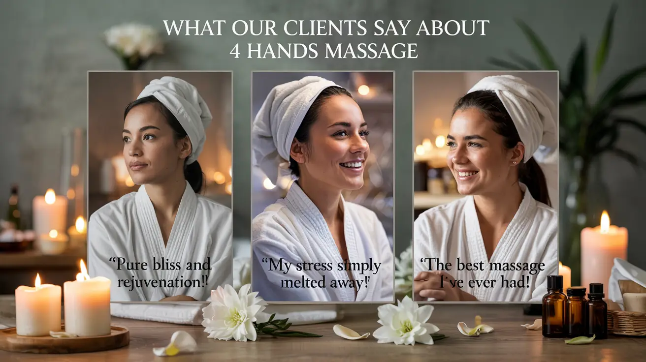 4 Hands Massage - Customer Testimonials