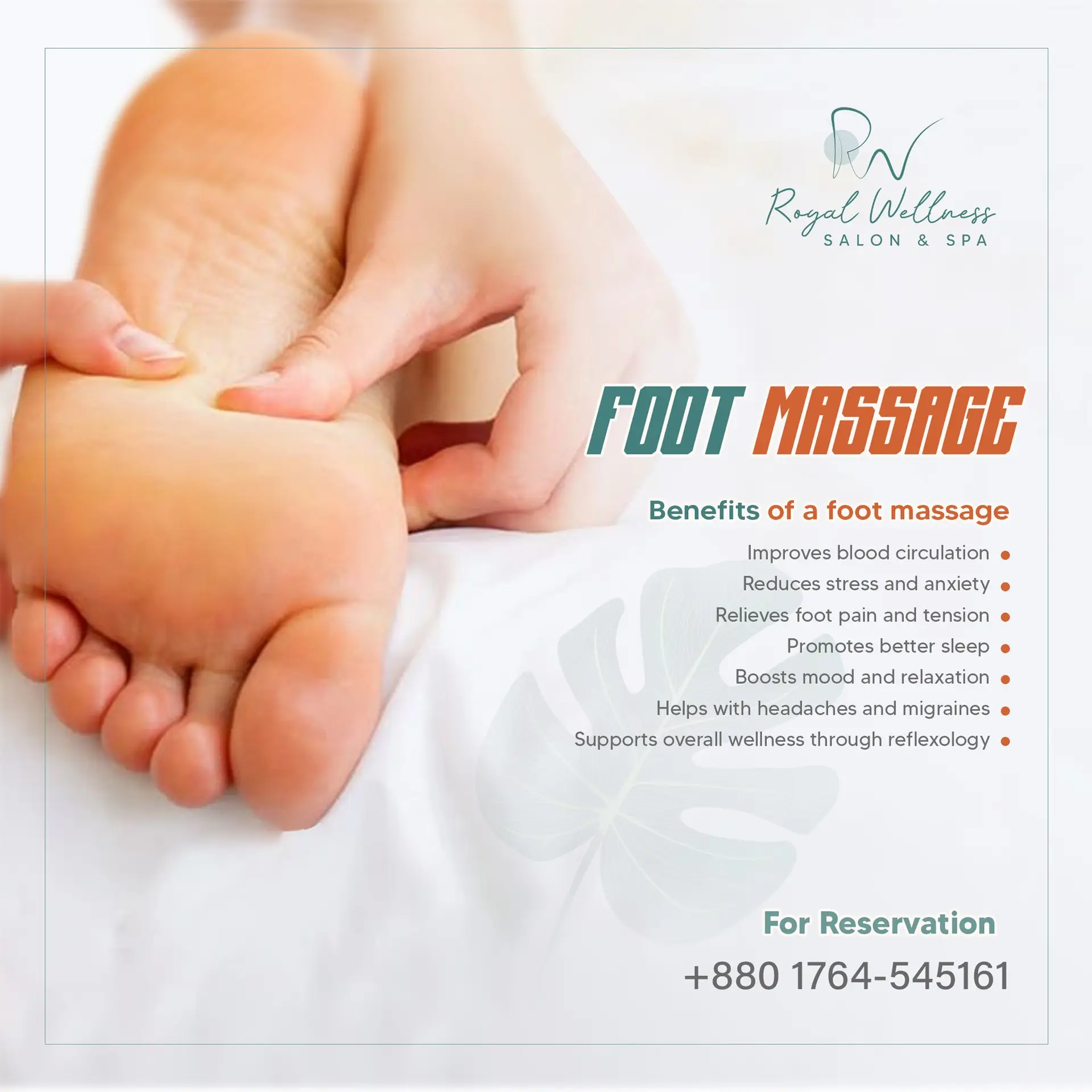 Foot Massage RoyalwellnessBD