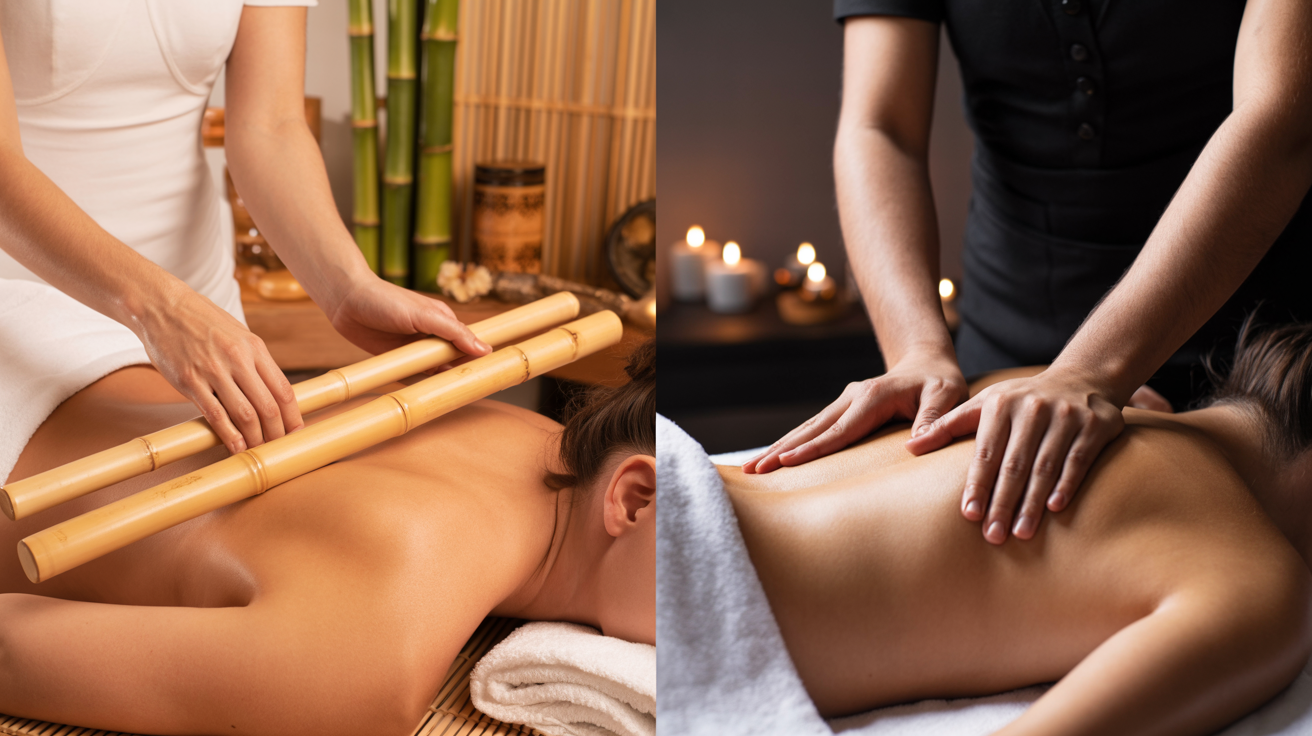 Bamboo Massage vs Deep Tissue