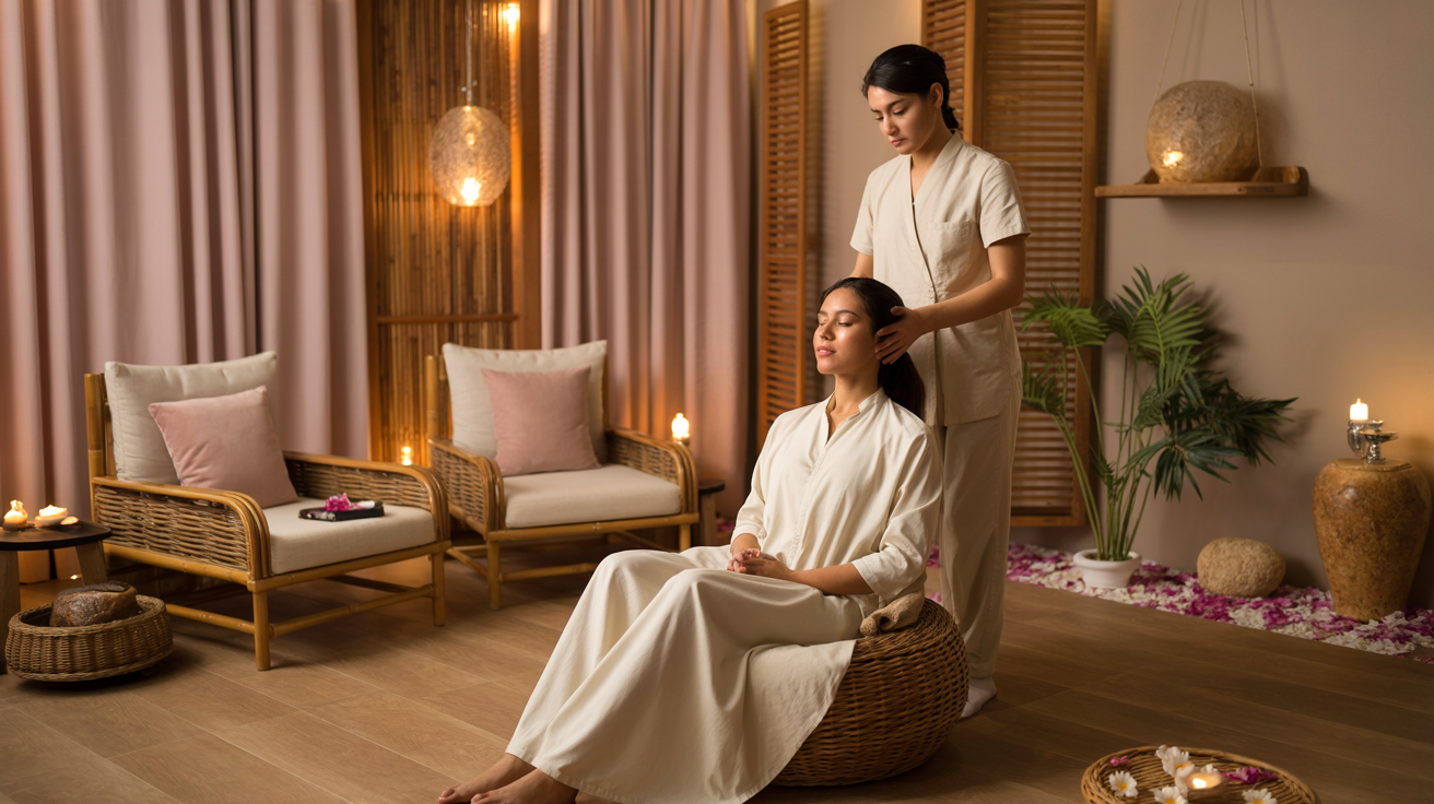 Head and Shoulder Massage