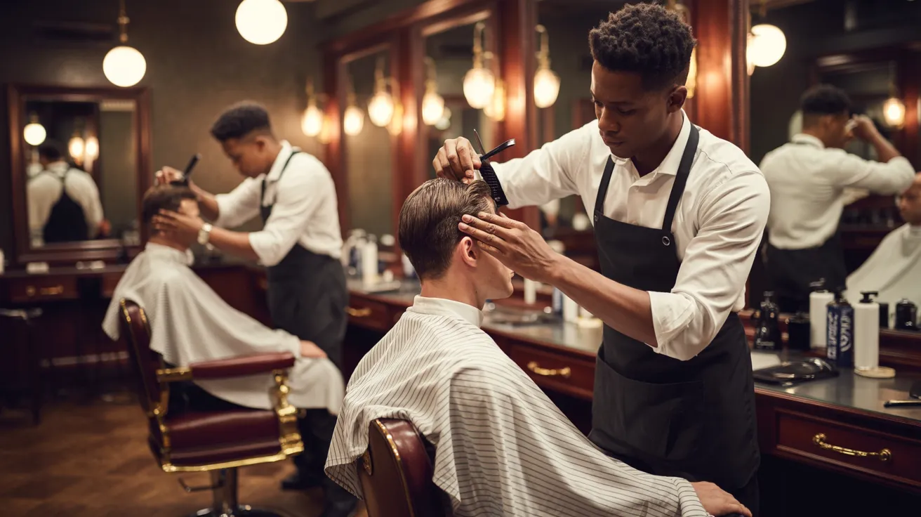 Professional barber massage service Rajshahi by Royal Wellness BD