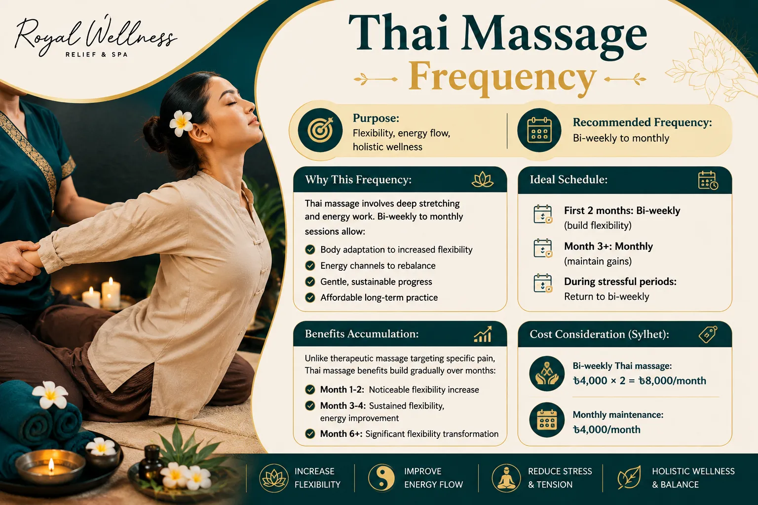 Thai Massage Frequency | Royal Wellness BD